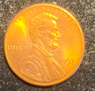 Most-Beautiful-Penny-I've-Seen-From-Circulation-[1997-Lincoln-Cent]